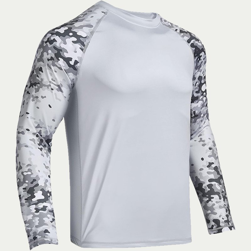 Sun Protection Quick Dry Custom UPF 50 Men Fishing Jersey Hoodies Long Sleeve Performance T Shirt Upf Clothing Fishing Shirts