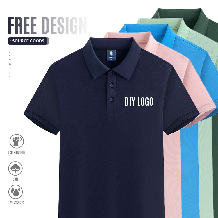 Super quality cotton heavy gsm men's polo shirts short sleeve unisex polo t shirts for uniform
