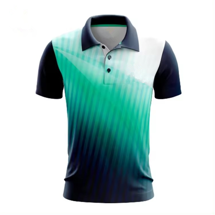 Wholesale Customized 100% Polyester Aborigines Polo Shirts Quick Dry Breathable Sublimated Plus Size Men's T-Shirts