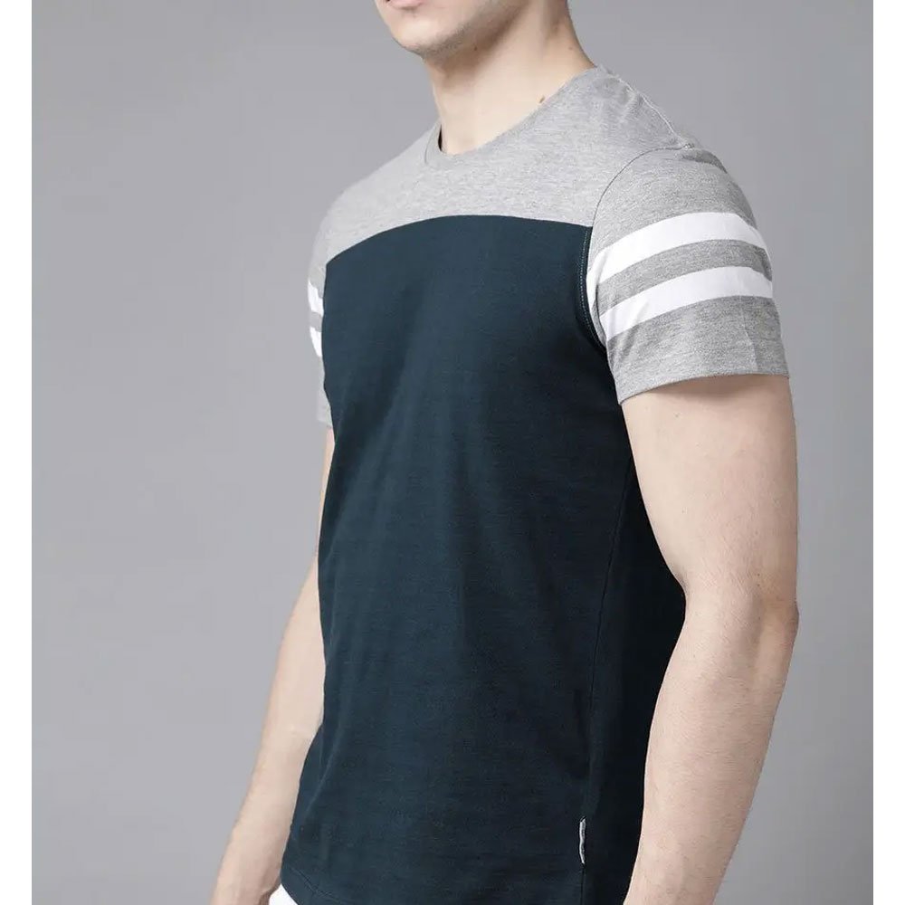 Regular Fit Round-neck T-shirt Custom Design Good Quality Causal Wears T-Shirts 2024 Customized Men T-Shirts