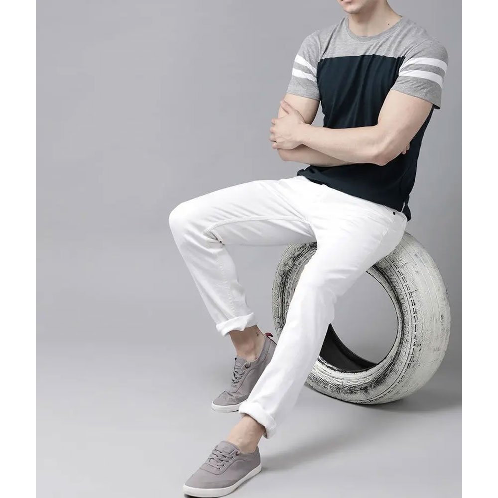 Regular Fit Round-neck T-shirt Custom Design Good Quality Causal Wears T-Shirts 2024 Customized Men T-Shirts