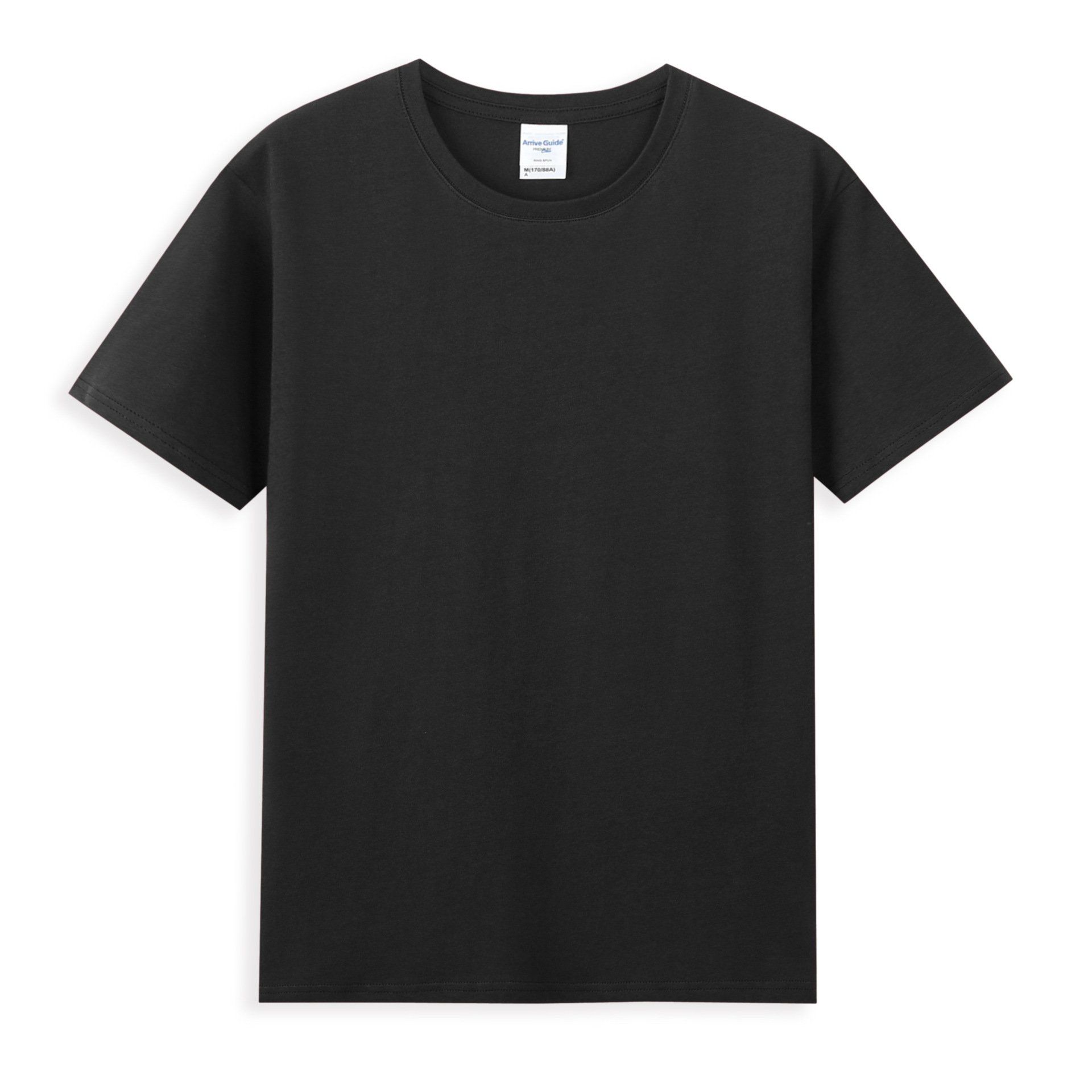Wholesale custom 210g combed cotton normal shoulder t-shirt for man high quality blank men's t-shirt