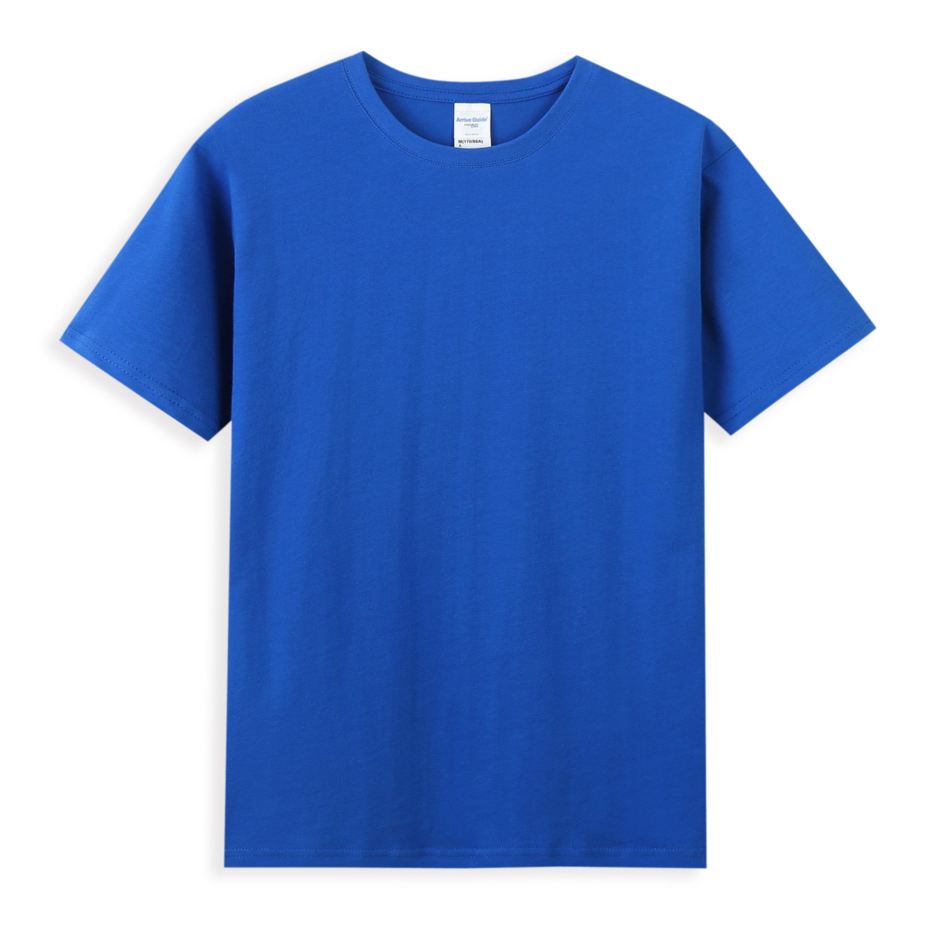 Wholesale custom 210g combed cotton normal shoulder t-shirt for man high quality blank men's t-shirt