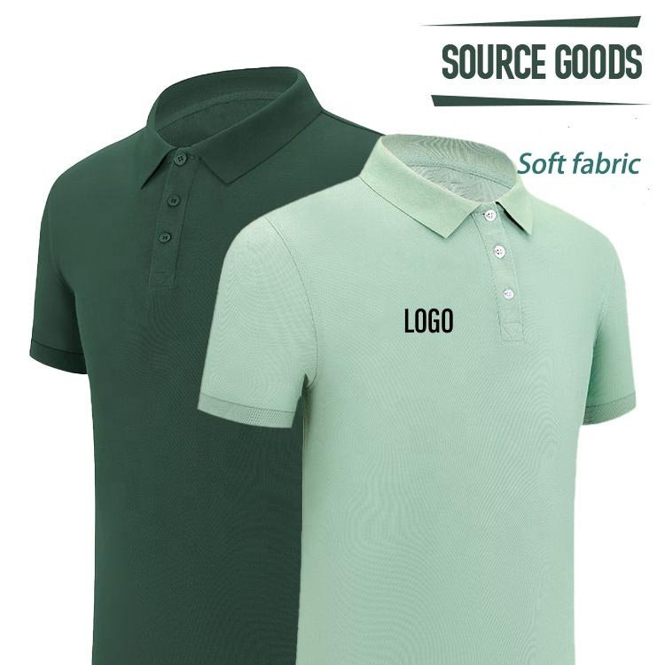 Golf Custom Blank men's T-shirt Printed Logo Polo T-shirt Extra Large men's Polo Shirt