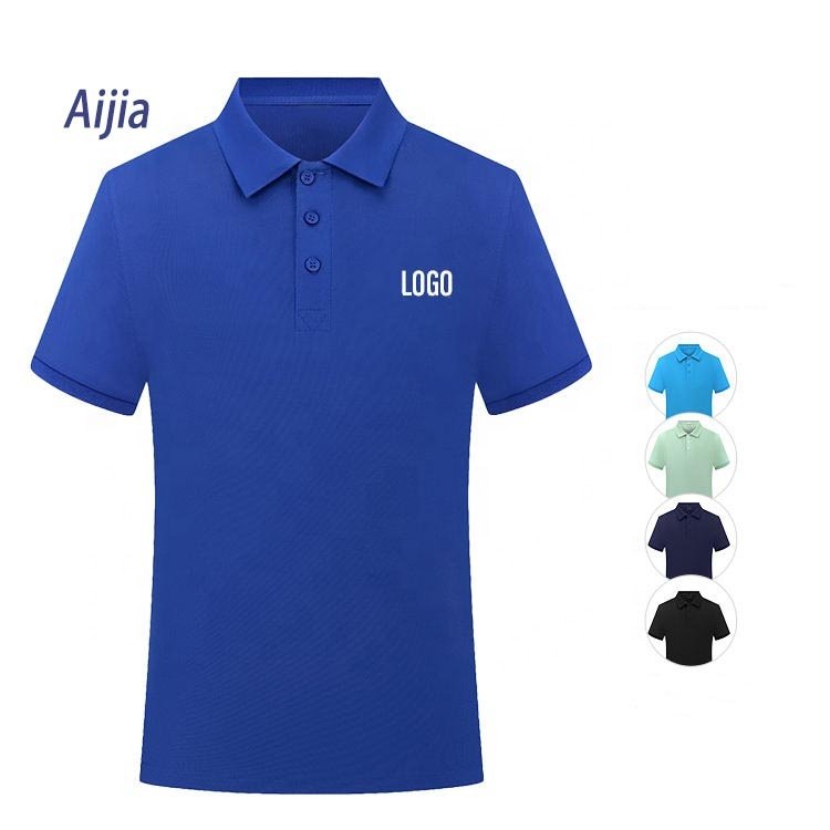 Golf Custom Blank men's T-shirt Printed Logo Polo T-shirt Extra Large men's Polo Shirt