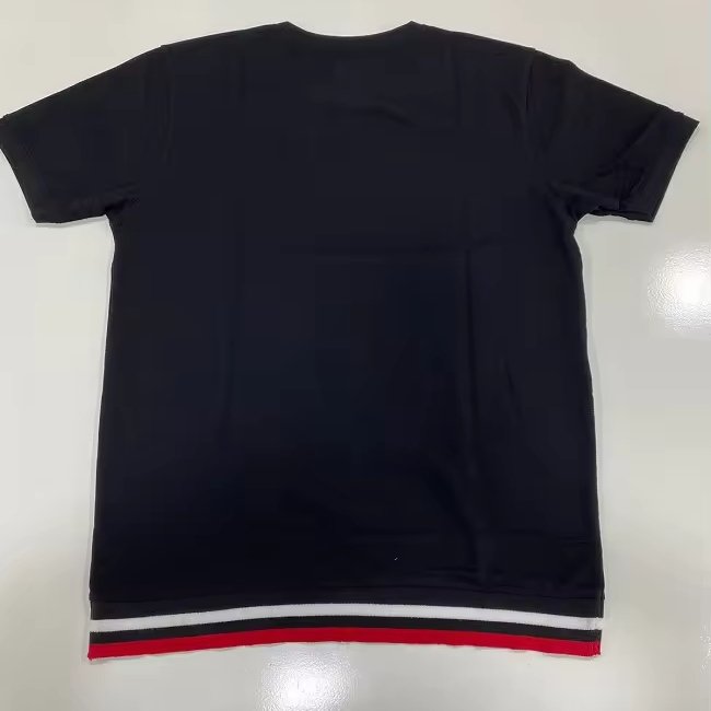 High Quality 100 Cotton Men's T-Shirts Customizable Turtleneck OEM Anti-Wrinkle Polyester Camisas for Quantity Customization