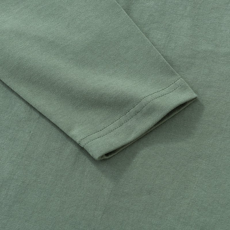 2023 Custom High Quality 250g Cotton Heavyweight T Shirt Soft Long Sleeve Blank Men's T-shirts