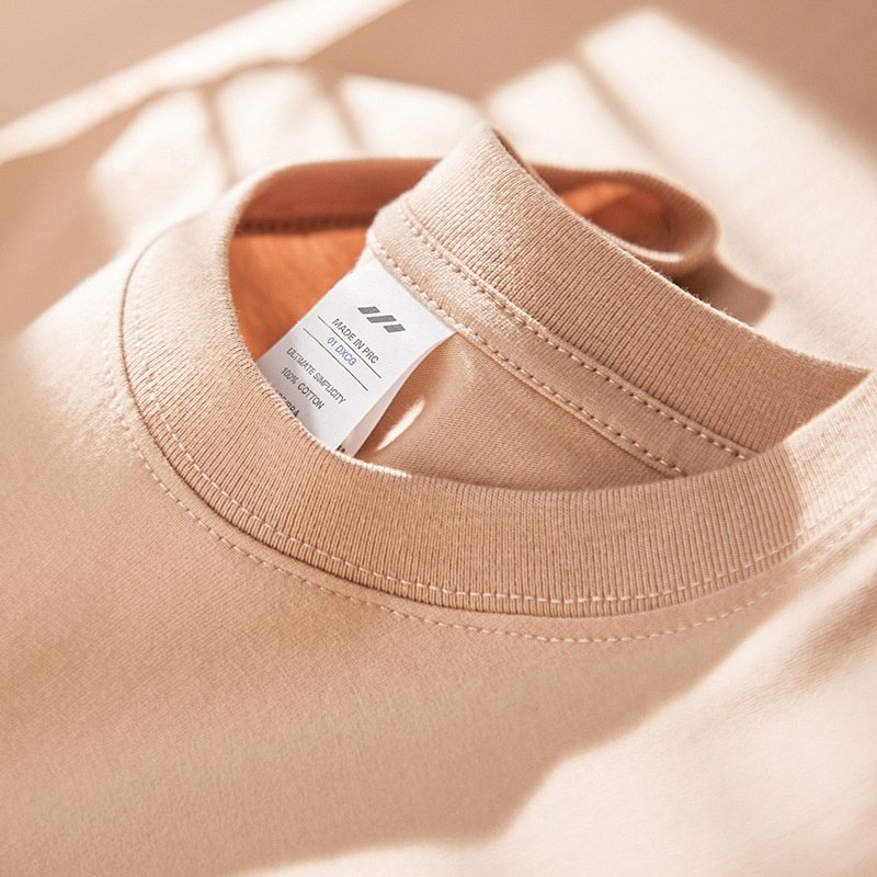 Custom High Quality Summer 100% Cotton Blank Oversized Tshirt Custom Printing Heavyweight T Shirt Plain Men's T-shirt For Unisex