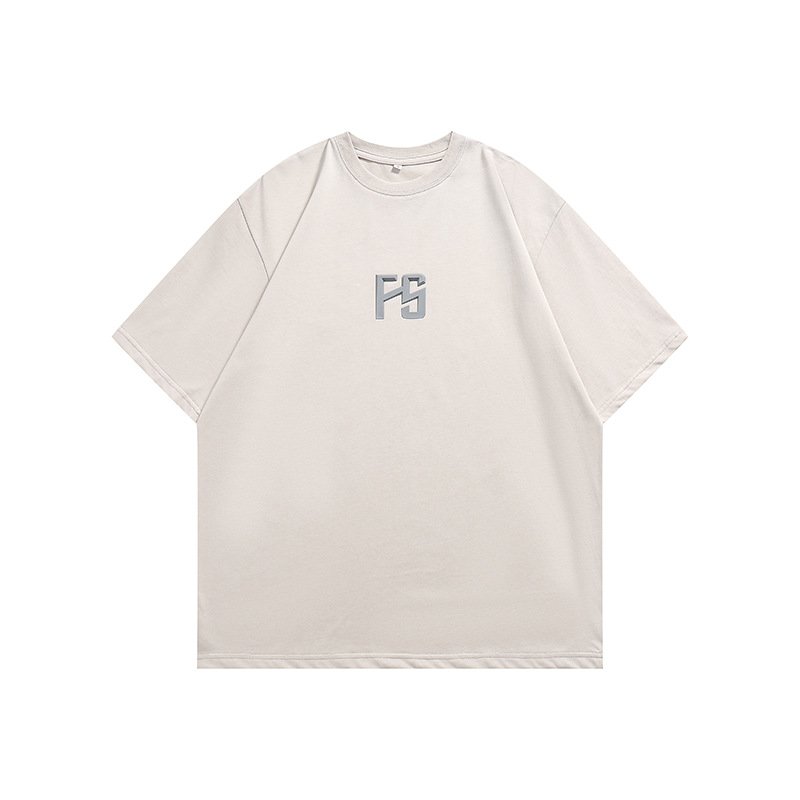 over sized t shirt printing men's t-shirts 230 grams Summer men's t-shirts custom street fashion