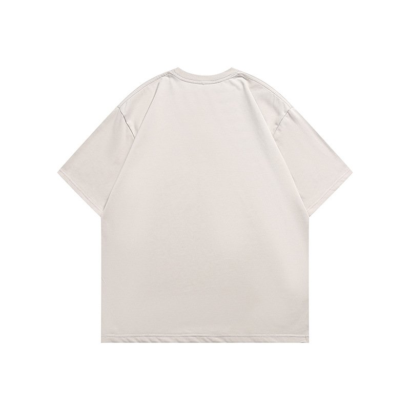 over sized t shirt printing men's t-shirts 230 grams Summer men's t-shirts custom street fashion