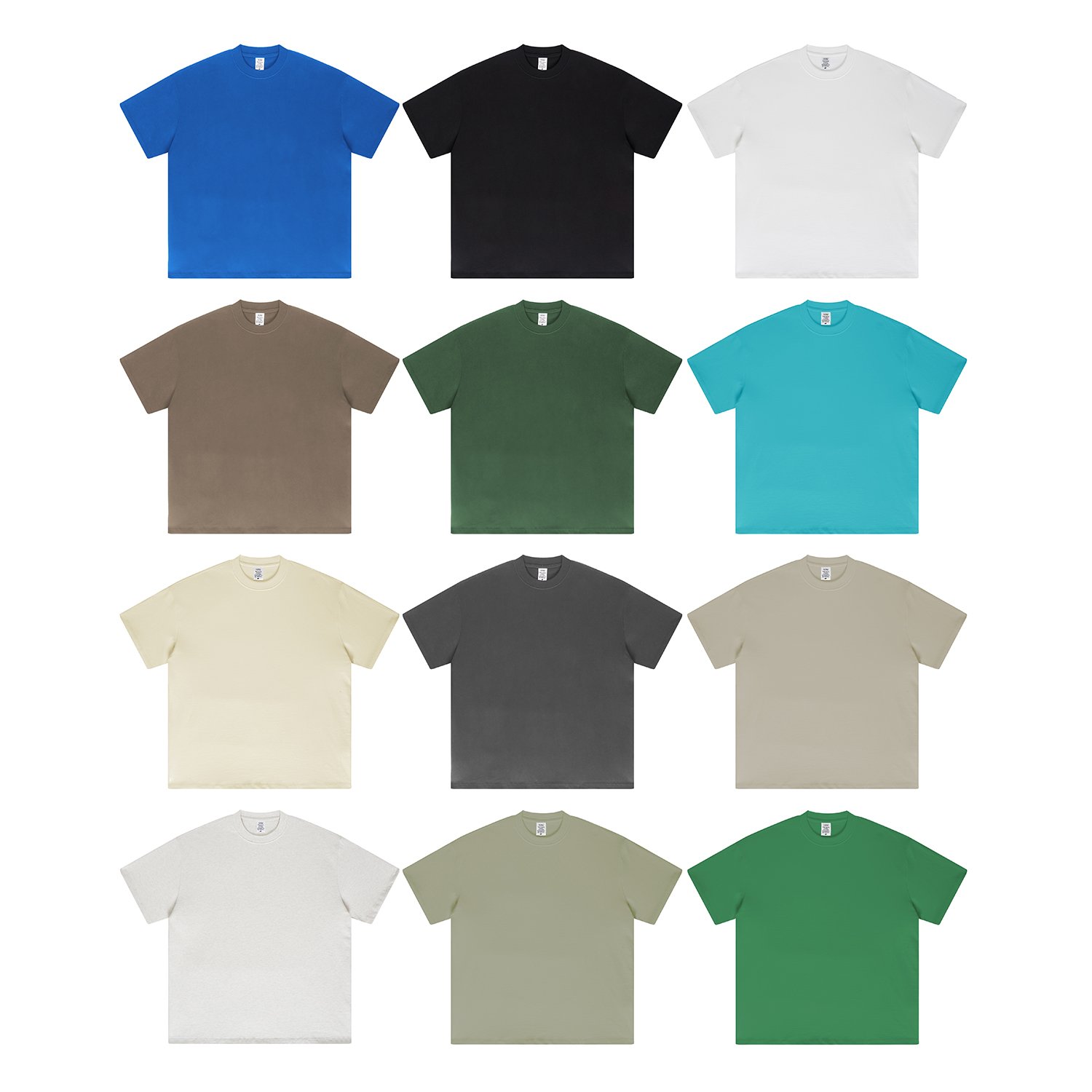 Custom 2023 Top Quality 425gsm 100% Heavy Cotton Blank Plain Off Shoulder men's t-shirts Wholesale