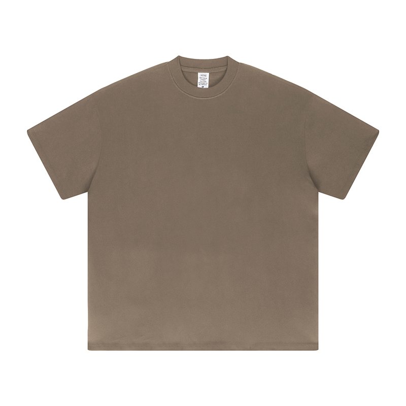 Custom 2023 Top Quality 425gsm 100% Heavy Cotton Blank Plain Off Shoulder men's t-shirts Wholesale