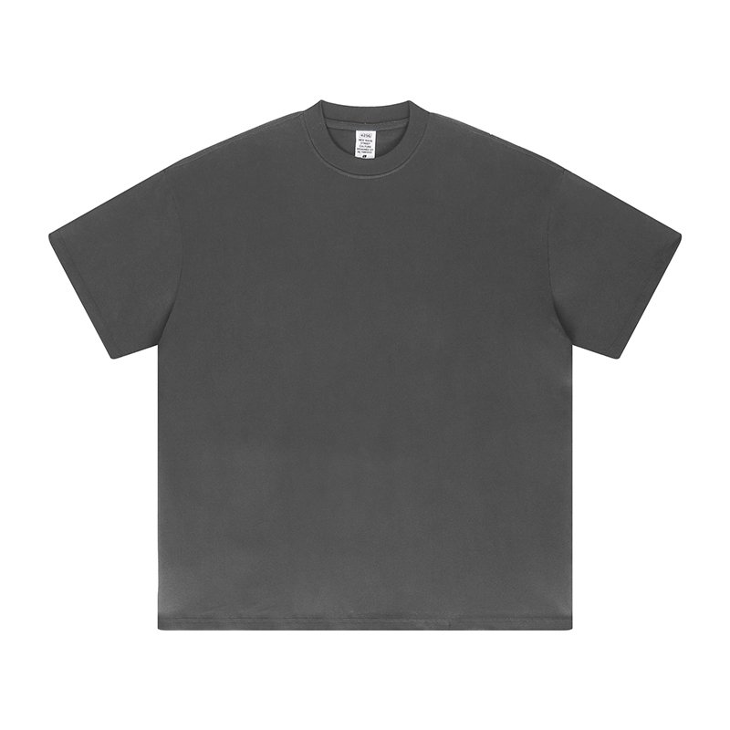 Custom 2023 Top Quality 425gsm 100% Heavy Cotton Blank Plain Off Shoulder men's t-shirts Wholesale