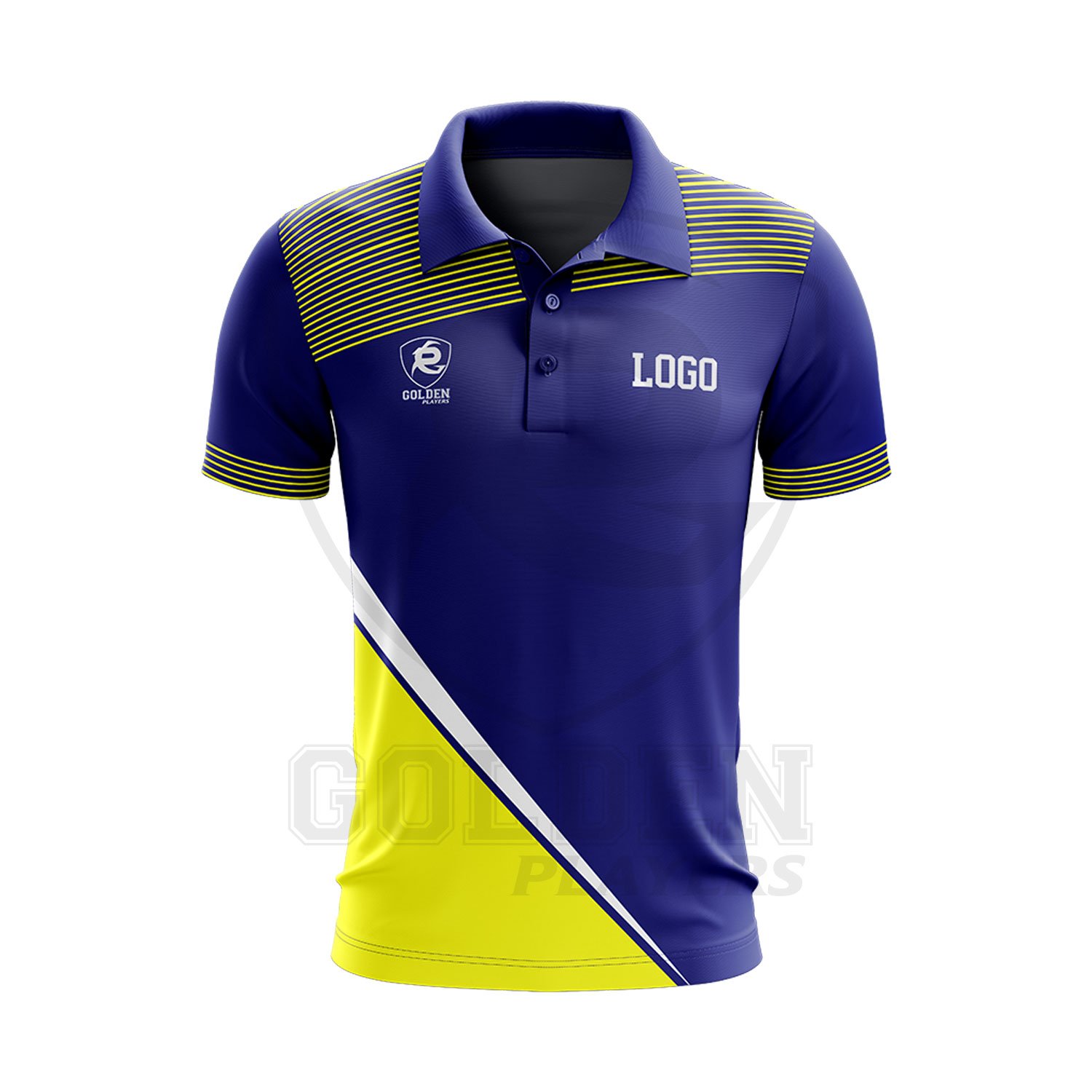 Custom Design Performance Golf Shirt Polo Shirt 100% Polyester Spandex Men's Sublimation Golf Polo Shirt Wear