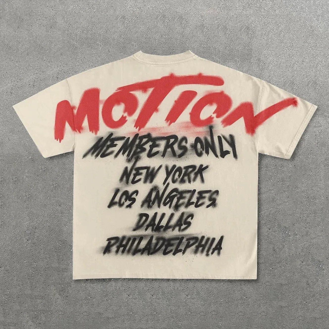 Custom Hip Hop Graphic DTG Printing Vintage Distressed Acid Wash Print T-Shirt Oversize T Shirt Men'S T-Shirts
