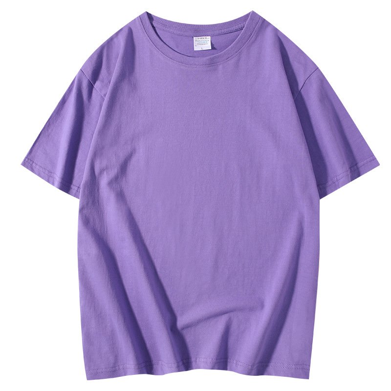 High quality 100% cotton blank Men's T-shirt Heavyweight oversized T-shirt printed custom T-shirt