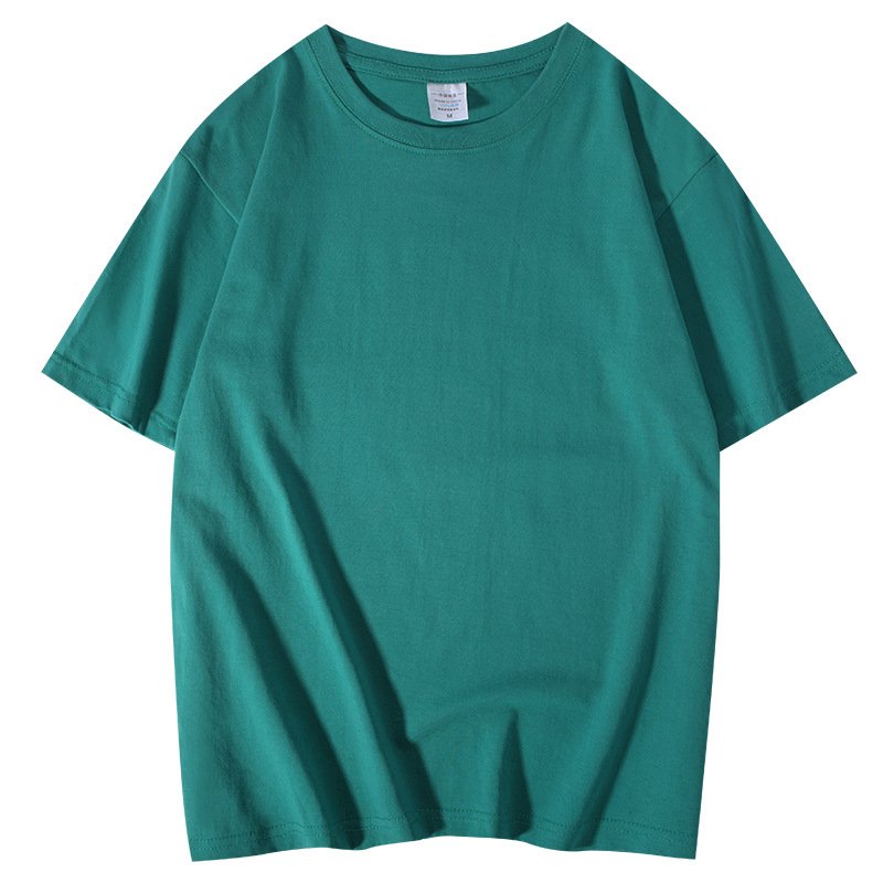 High quality 100% cotton blank Men's T-shirt Heavyweight oversized T-shirt printed custom T-shirt