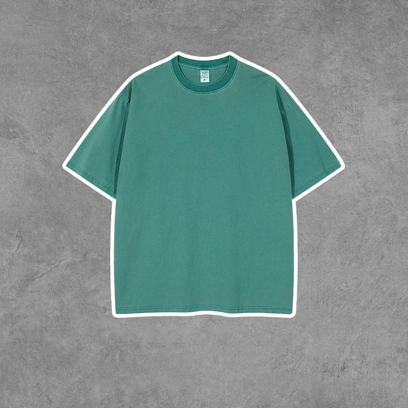 Men's T Shirt 280gsm Factory Custom Logo High Quality Heavyweight 100% Cotton 280GSM Tshirt Oversized Blank