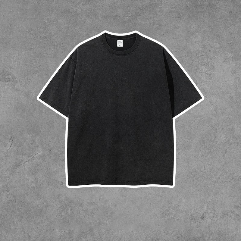Men's T Shirt 280gsm Factory Custom Logo High Quality Heavyweight 100% Cotton 280GSM Tshirt Oversized Blank
