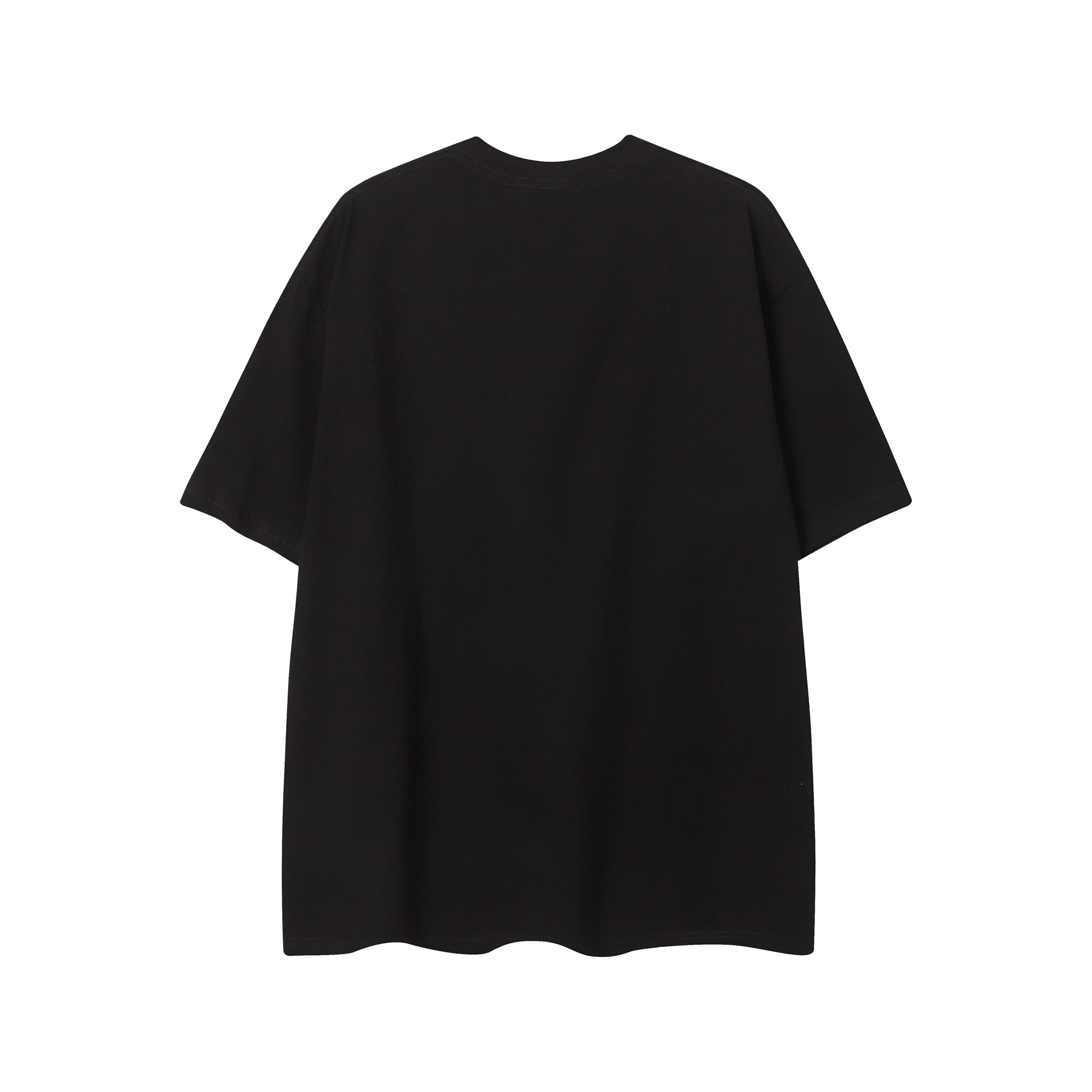 Plus Size Men's T-Shirts Streetwear Gothic Print Oversized Tshirt 100% Cotton Vintage Heavyweight Custom T-Shirt