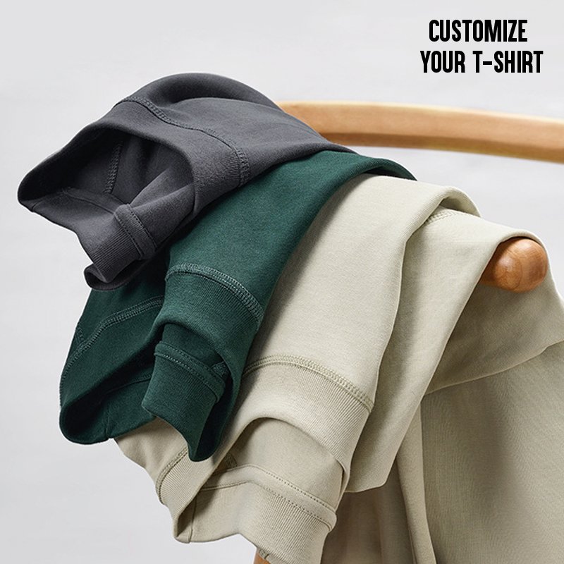 OEM Custom Printed Unisex T-Shirts 100% Cotton Plain White Tee Shirts Casual Long Style Short Sleeves Oversized Fit Logo Print