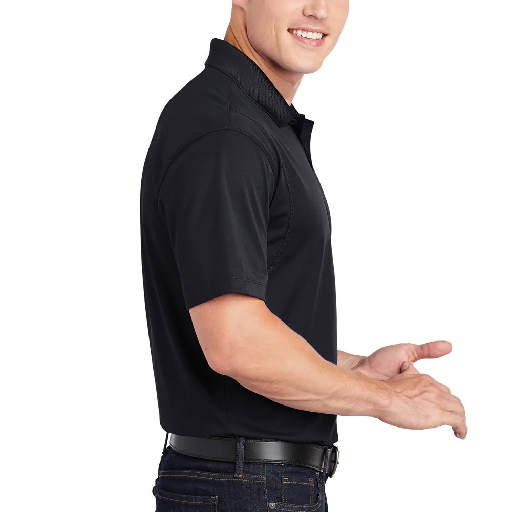 New Short Sleeve Polo T Shirt High quality Cotton Young Men Black Polo T Shirts
