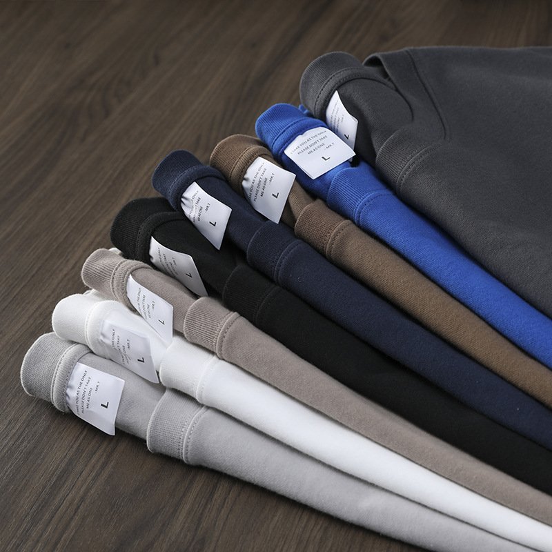 Men'S Clothing Cut And Sew T Shirt Streetwear Drop Shoulder T-Shirt Manufacturer Oversized Boxy Cropped T Shirt Men