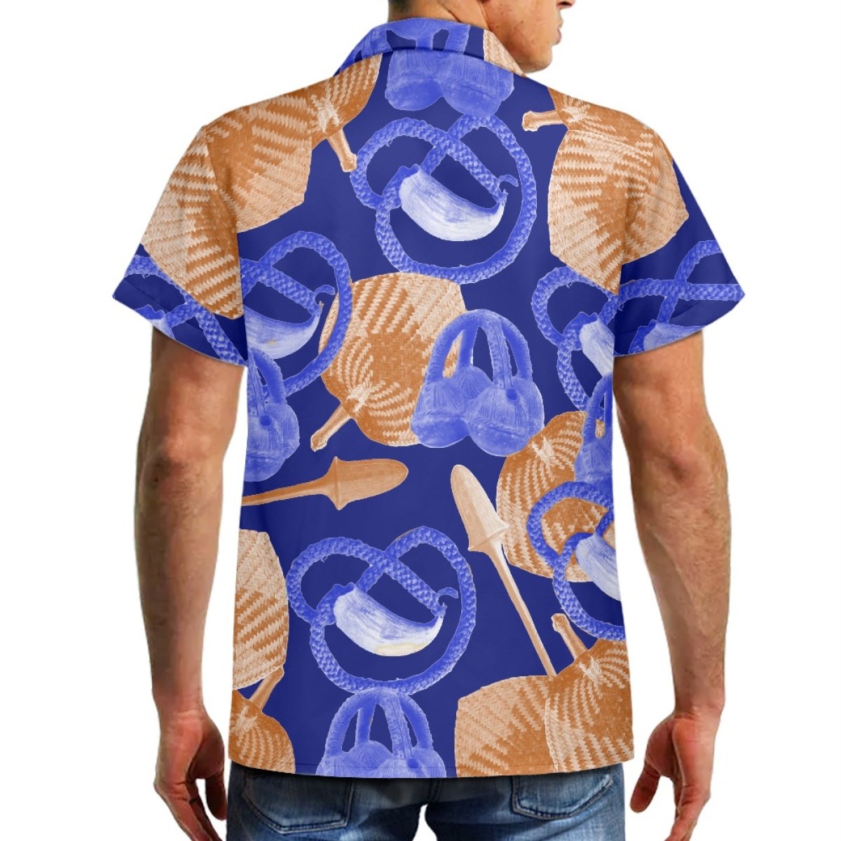 2024 Custom manufacturer plain cotton men tshirt custom print polynesian fiji designs sublimation men's t-shirts for men
