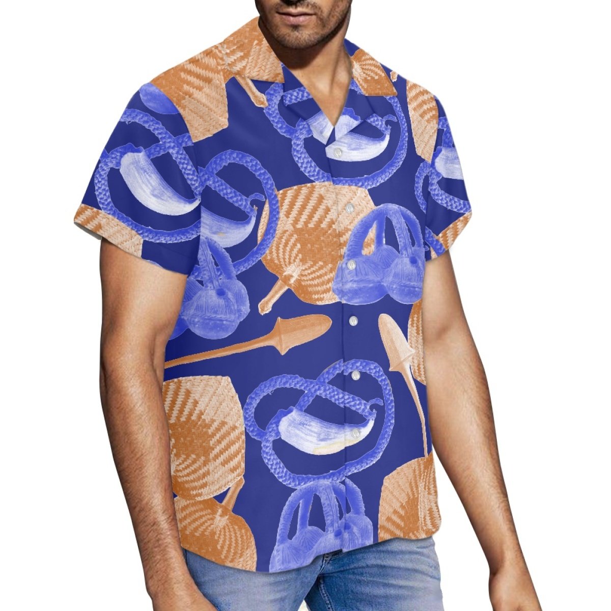 2024 Custom manufacturer plain cotton men tshirt custom print polynesian fiji designs sublimation men's t-shirts for men
