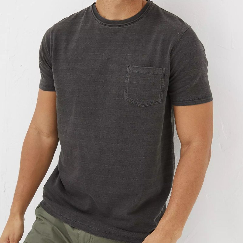 mens tshirts t shirt 100% cotton organic cotton t shirt for men short sleeve Natural shirt unisex premium t-shirt with pocket