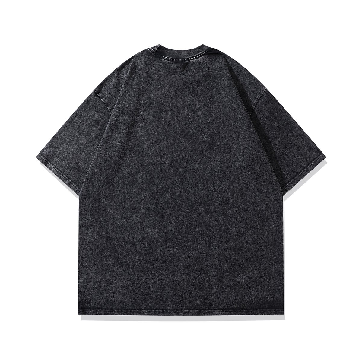 Summer Casual Oversized Men's T-Shirt Fitness Short Sleeve Print Graphic Drop Shoulder Tee Shirts