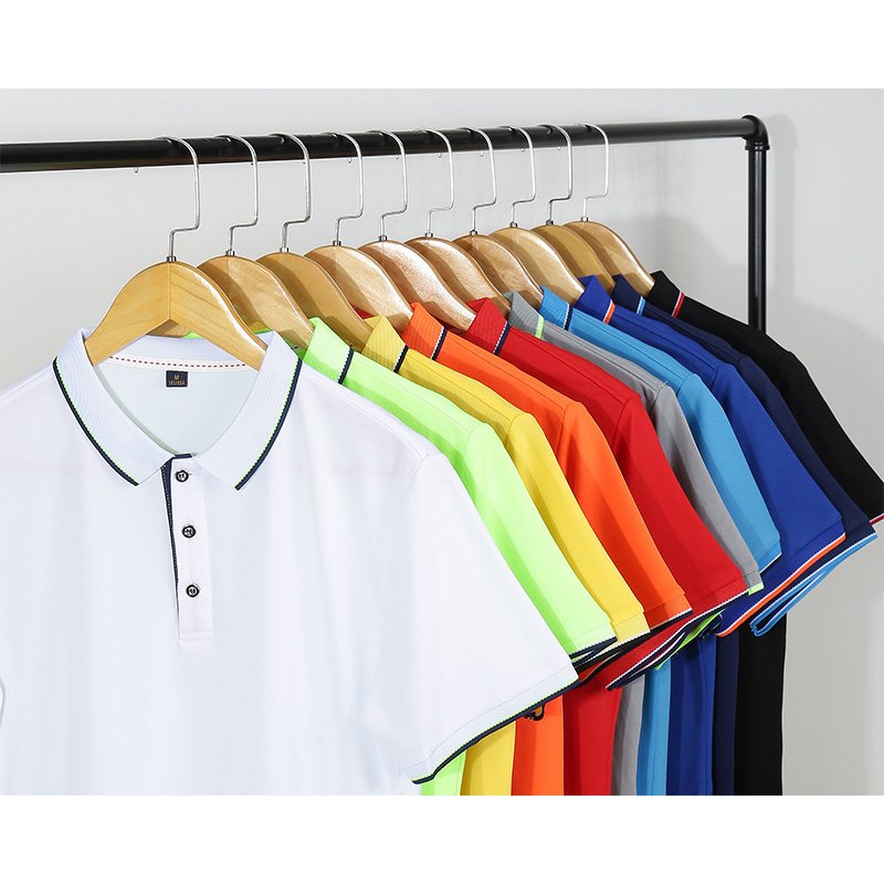 Wholesale Breathable Men's T-Shirt Polo Shirt Quick Drying and Comfortable with Custom Logo for Sports