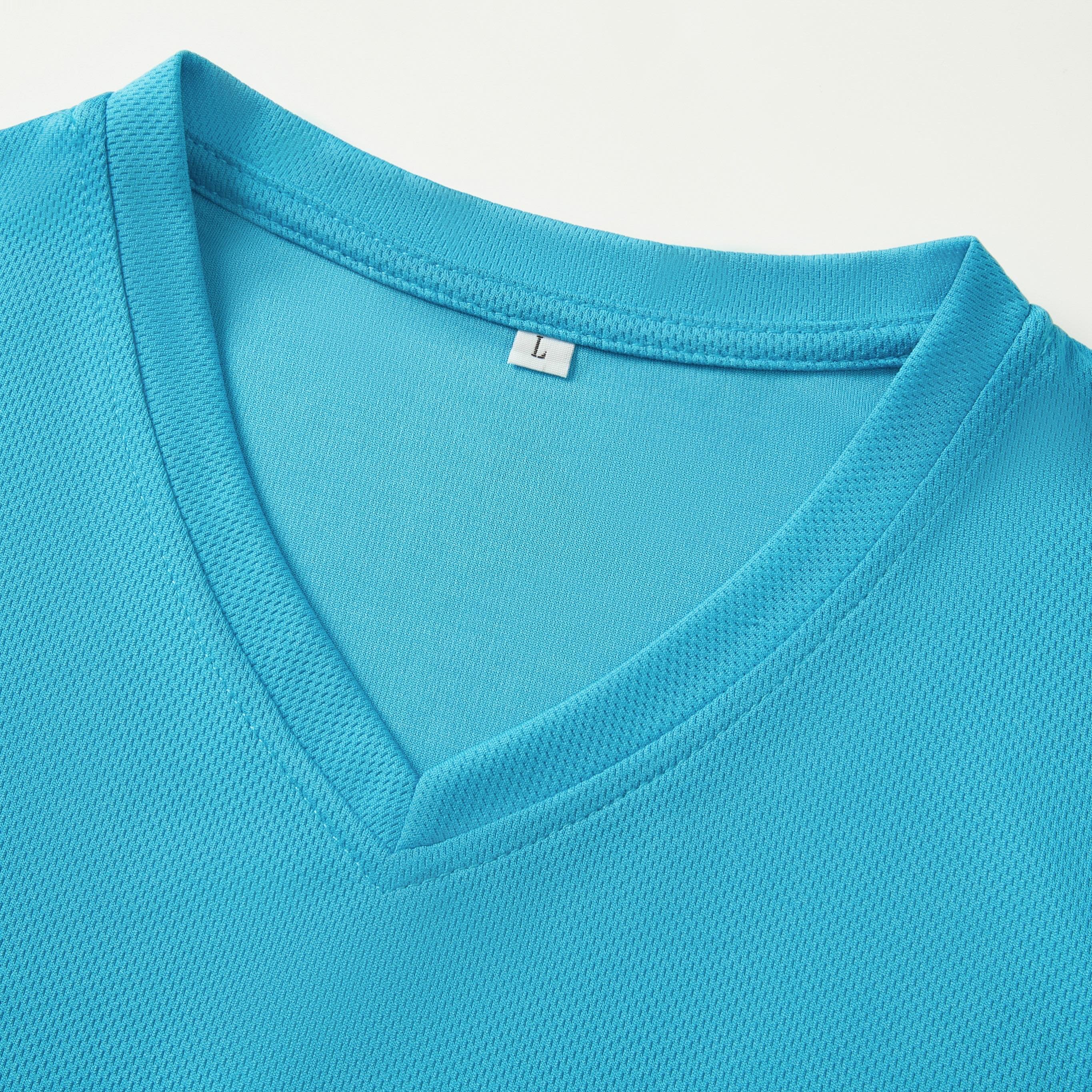 OEM wholesale basic graphic tees v-neck sublimation blanks tshirts custom designer logo printing polyester men's t-shirts