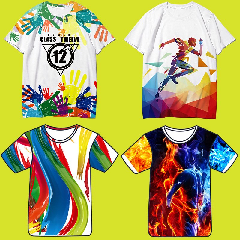 Custom T Shirt Manufacturer Dry Fit T Shirt Polyester T Shirt Sublimation Tshirts With Logo Custom Logo Printed Men's T-shirts