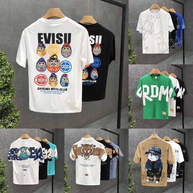 custom 100%cotton graphic tshirt printing pattern custom Men's T-Shirts