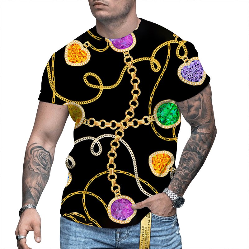 Wholesale prices Men's T-Shirt Quick Dry Breathable round neck plus size men's t-shirts