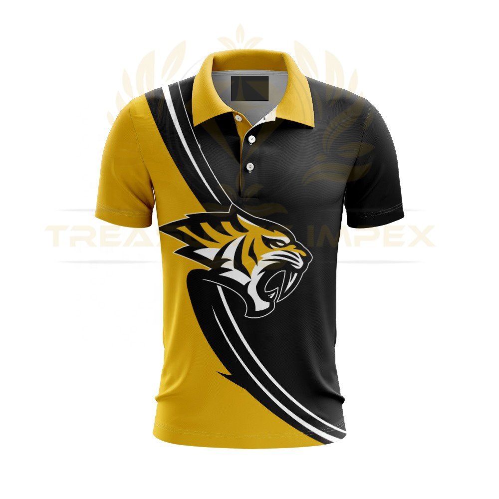 Men's Slim-Fit Quick-Dry Golf Polo Shirt Custom Logo 100% Cotton Breathable Polyester with Bamboo Sizes 4XL Oversized Fit