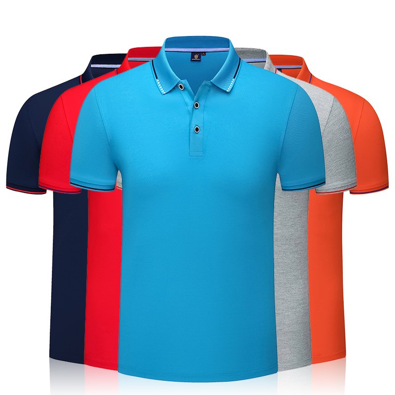 100% Cotton T Mens Designer Office Uniform Design Shirt T-shirts Tshirts New Plain Polo Shirts For Men
