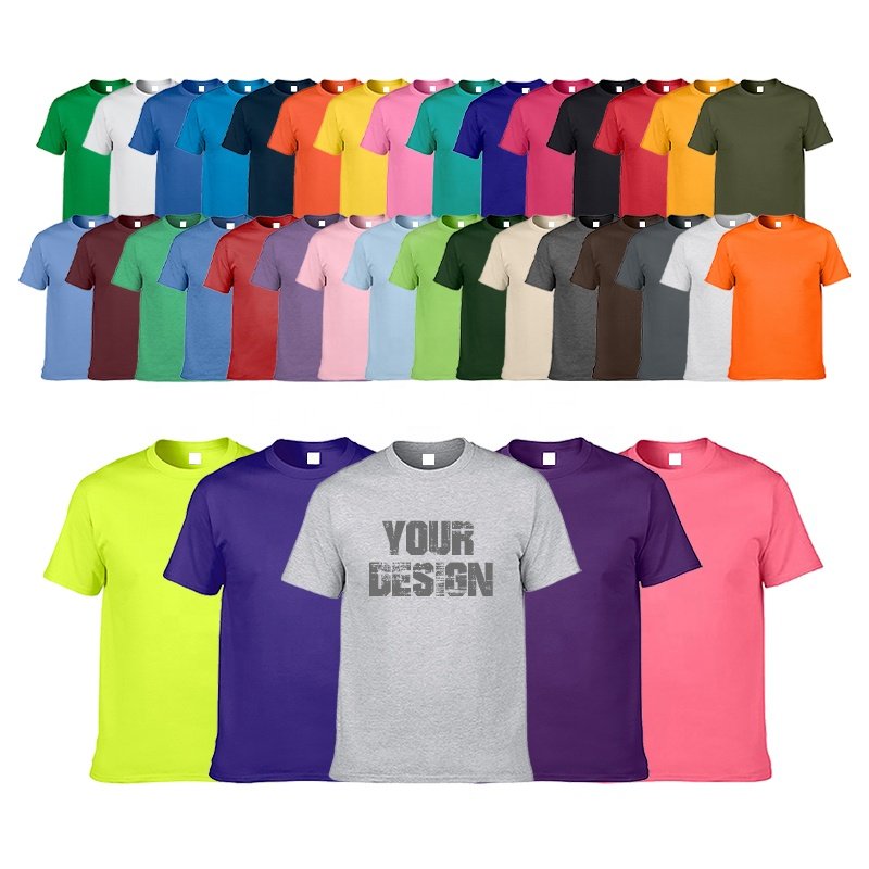 2023 Top Sale High Quality Cotton Custom T Shirt For Men 100%cotton T Shirt 3D Printing Men's T-shirts