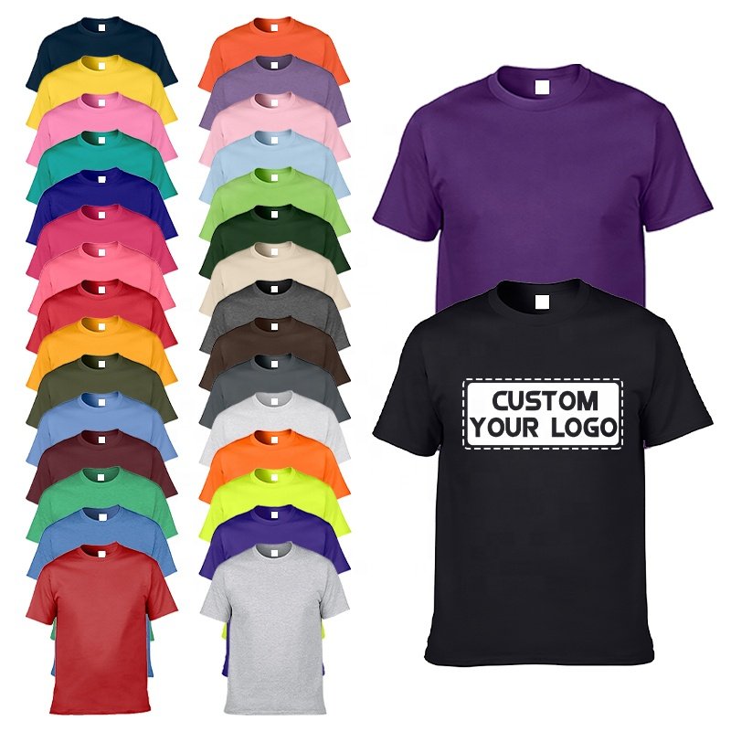 2023 Top Sale High Quality Cotton Custom T Shirt For Men 100%cotton T Shirt 3D Printing Men's T-shirts
