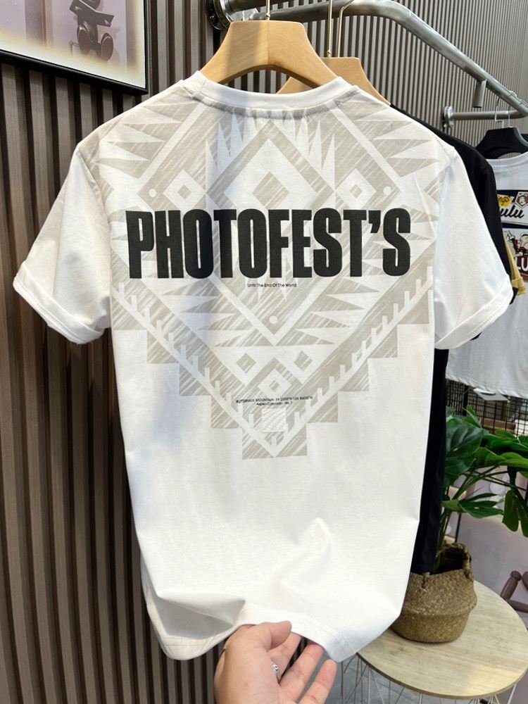 Cotton Oversized Tshirt For Men Clothing Manufacturers Custom Printing Graphic Streetwear Men'S T-Shirts