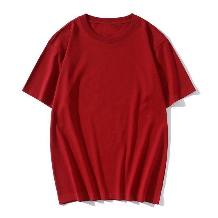 Quality Assurance Colorful Short Sleeve T-shirt Soft Breathable Blank Streetwear Cotton Men's Tshirt