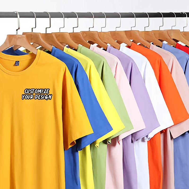 First-Class Quality O-Neck Men's T-Shirt Casual Cotton Custom Logo Printed Oversized Short Sleeve Tee Plain Dye Photo Print