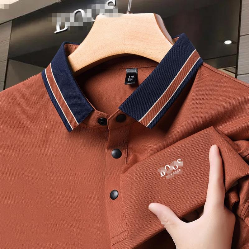 t-shirts for men high quality POLO polo Shirt Summer short sleeve T-shirt Men's lapel loose designer print t-shirts