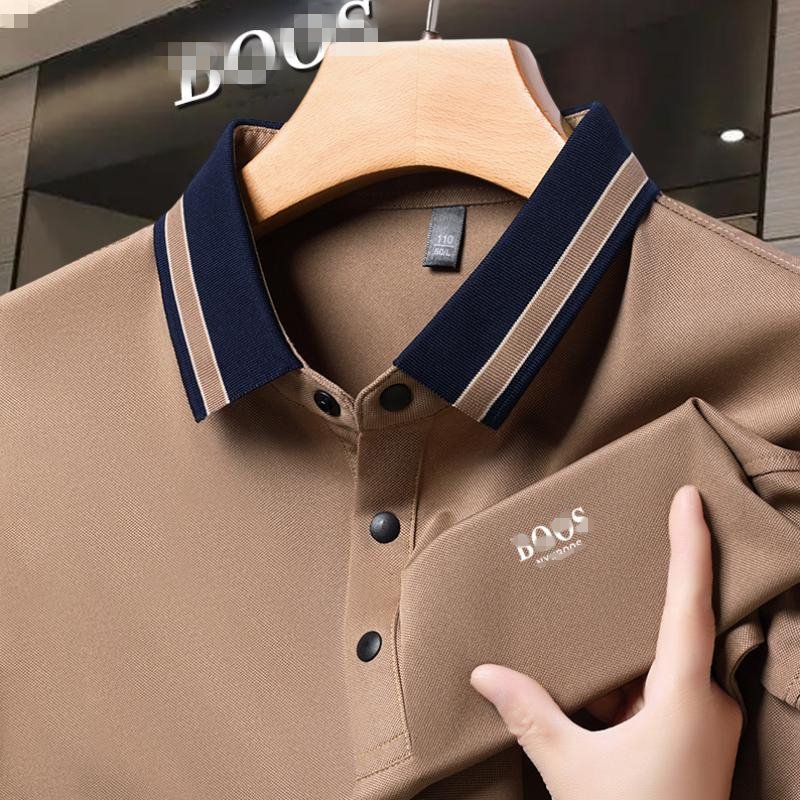 t-shirts for men high quality POLO polo Shirt Summer short sleeve T-shirt Men's lapel loose designer print t-shirts