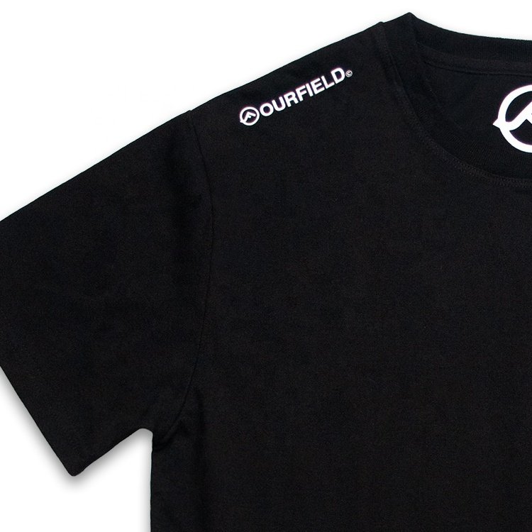 High Quality Cotton Men's T-shirt With Print Latest Design T-shirt Printing Custom Printing 100% Cotton Black T Shirts
