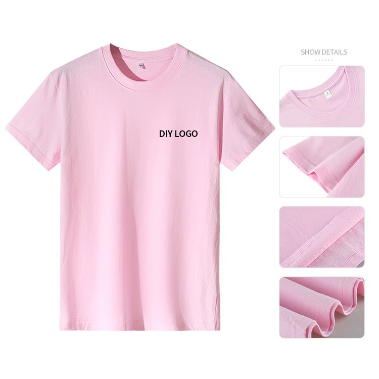 Factory wholesale oversize 100%cotton men's round neck t shirts custom washing label and logo short sleeve t shirts
