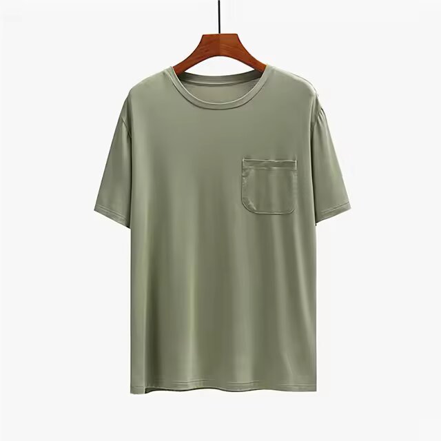 USA/UK/EU regular size High quality Blank Combed Pima Hemp Cotton 100% T-Shirt 180-350gsm Drop Shoulder with front pocket