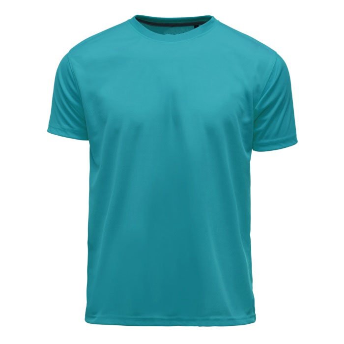 Custom Repreve recycled material t-shirt eco friendly 100% RPET polyester tees Sustainable men's blank t shirt