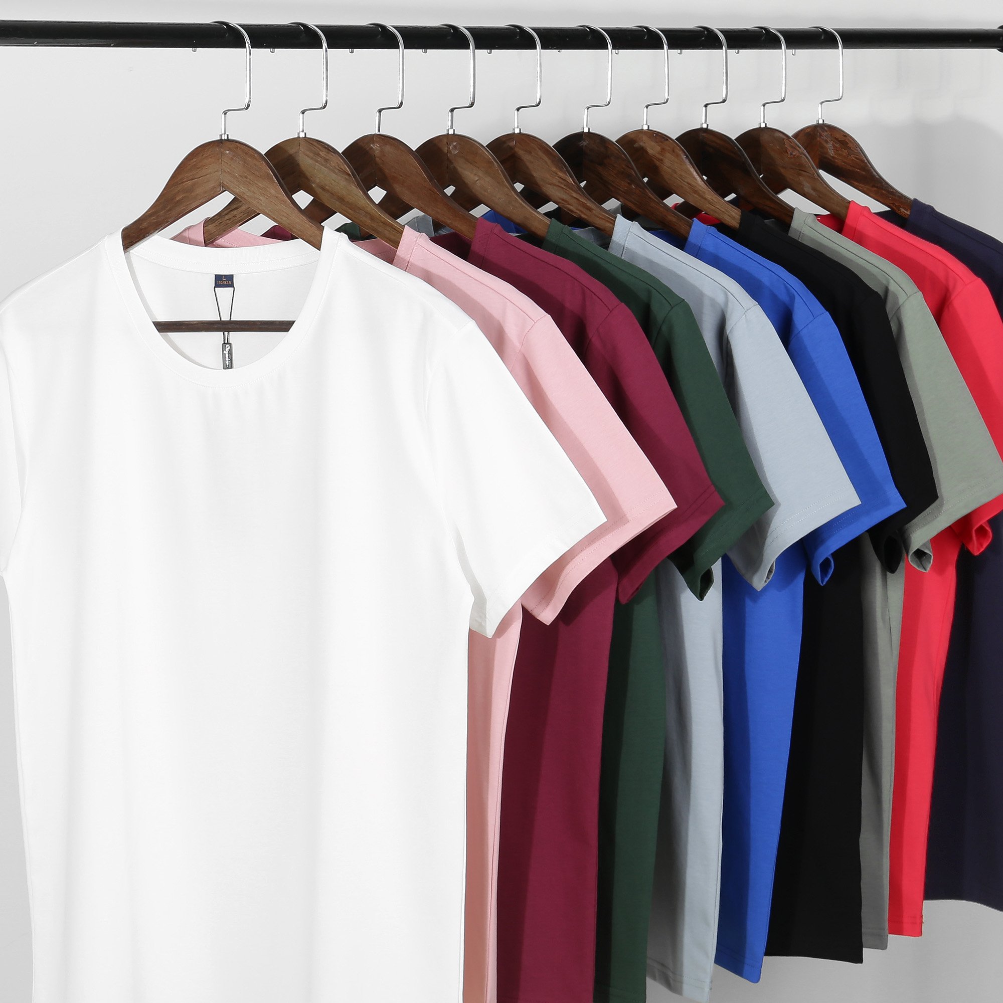 Custom Logo T Shirt 100% Cotton Oversized T-shirts For Men Round Neck Short Sleeve T-shirt